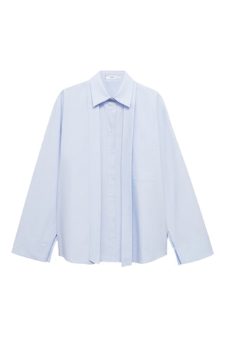 Chemise nœud cravate - Bleu clair