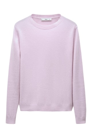 Pull-over 100 % cachemire - Violet clair