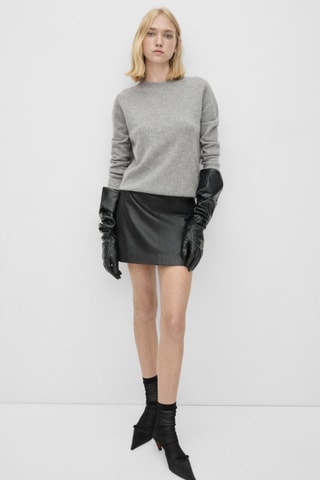 Pull-over 100 % cachemire - Gris