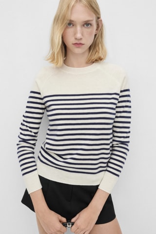 Pull-over 100 % laine - Ecru