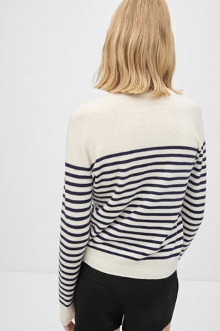 Pull-over 100 % laine - Ecru
