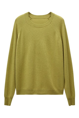 Pull-over 100 % laine - Vert