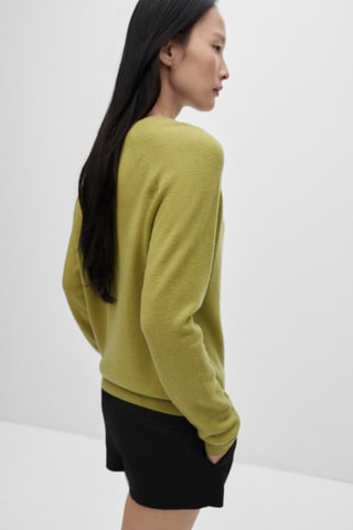 Pull-over 100 % laine - Vert