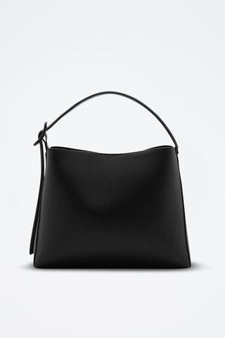 Mini sac cabas boucle - Noir