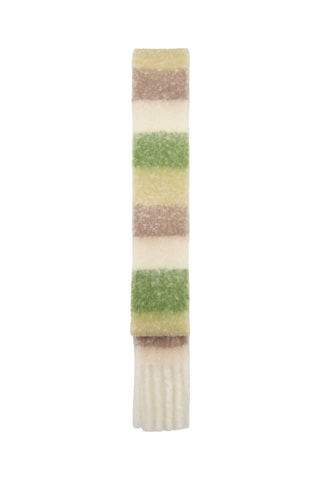 Écharpe fine rayures - Vert