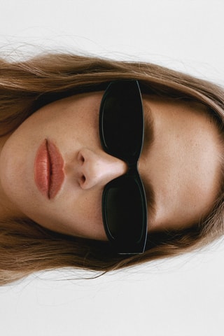 Lunettes de soleil monture plastique - Noir