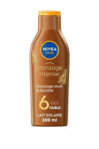 Leite solar Bronzeado intenso SPF 6 200 ml