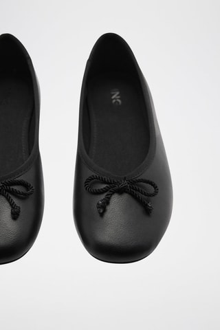 Ballerines noeud - Noir