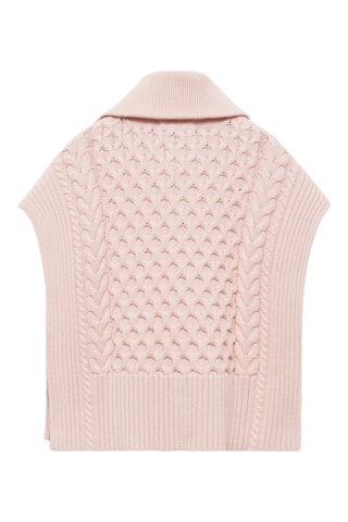 Pull sans manches - Rose clair