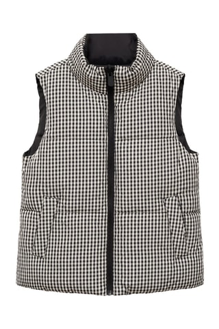 Gilet matelassé réversible - Noir