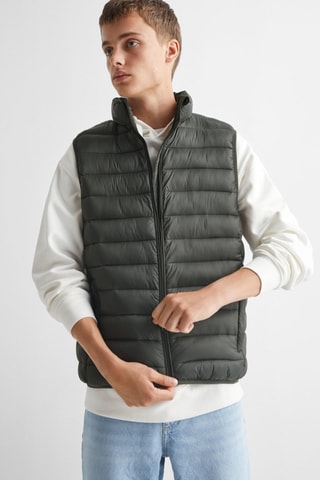 Gilet matelassé  - Vert