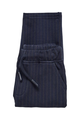 Pantalon à fines rayures - Bleu marine