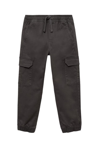Pantalon jogger cargo - Anthracite