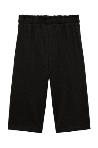 Jupe-culotte maille - Noir