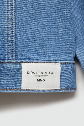 Blouson jean poches - Bleu