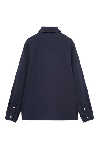 Chemise en coton - Bleu