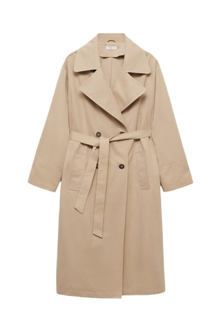Trench classique ceinture - Beige
