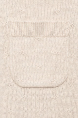 Barboteuse maille poche - Sable
