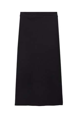 Jupe midi - Noir