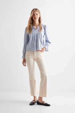 Jean flare - Beige
