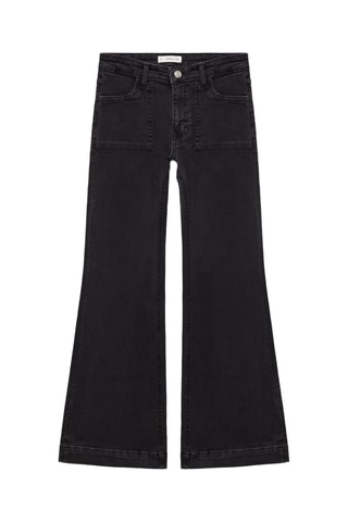 Jean flare poches - Noir