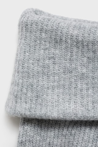 Pull maille épaules dénudées - Gris