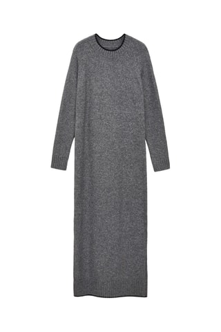 Robe longue maille - Gris