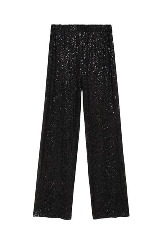 Pantalon paillettes - Noir