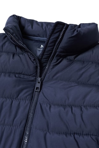 Anorak matelassé imperméable à losanges - Bleu marine