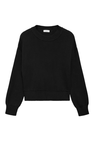 Pull-over maille - Noir