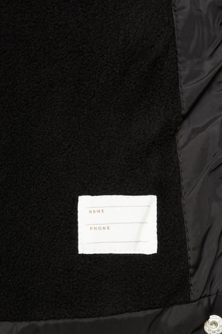 Anorak matelassé capuche - Noir