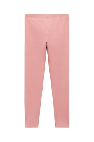 Leggings basiques coton - Rose