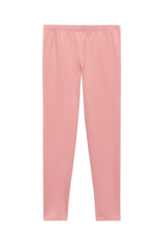 Leggings basiques coton - Rose