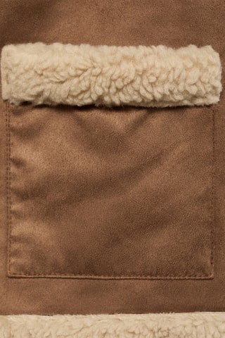 Gilet double face - Marron