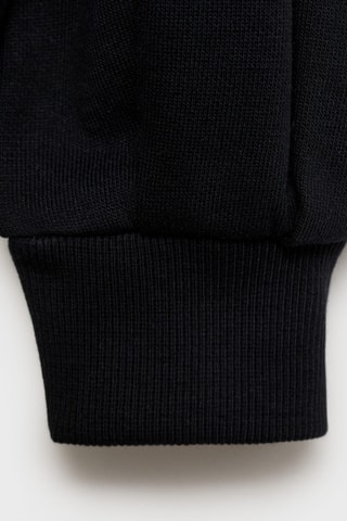 Sweat-shirt perlé - Noir
