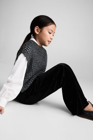 Pantalon velours - Noir