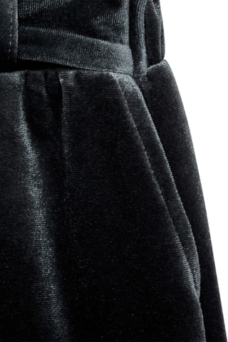 Short velours - Bleu