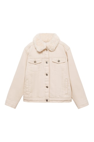 Blouson doublure fausse fourrure - Sable