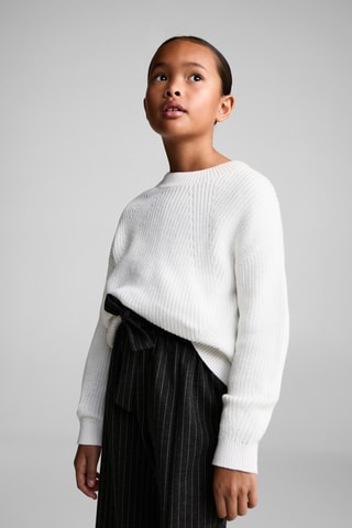 Jupe-culotte rayures - Anthracite