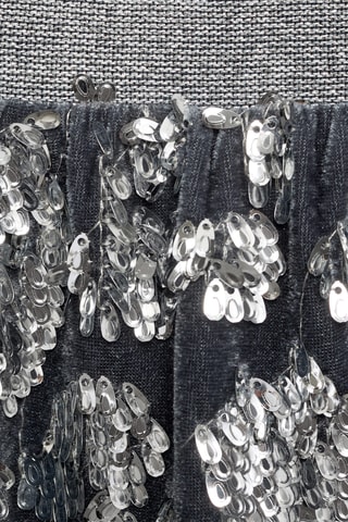 Jupe à paillettes - Bleu