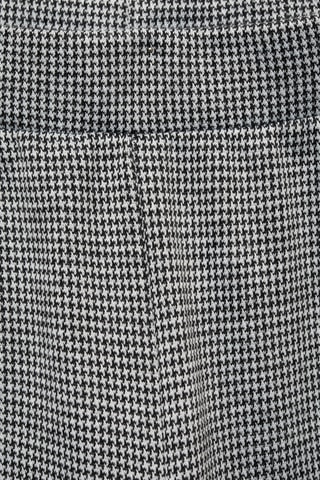 Legging flare pied-de-poule - Noir