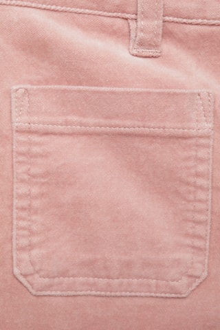 Pantalon velours flare - Rose