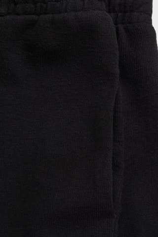 Pantalon wide leg coton - Noir
