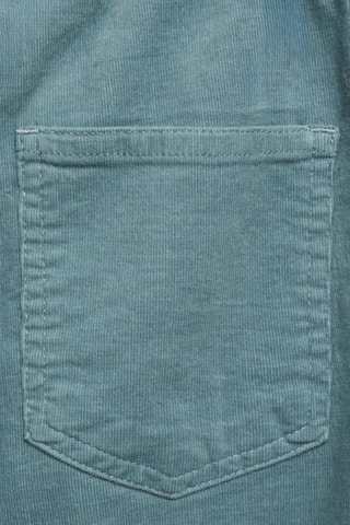 Pantalon velours côtelé taille élastique - Vert clair