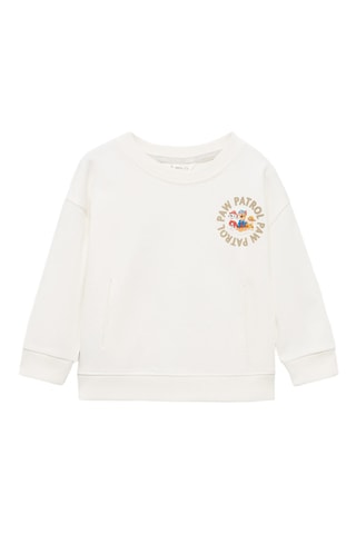 Sweat-shirt Pat'Patrouille - Blanc cassé