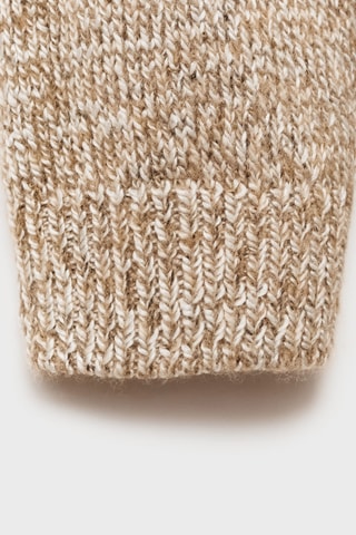 Pull-over maille chevrons - Marron