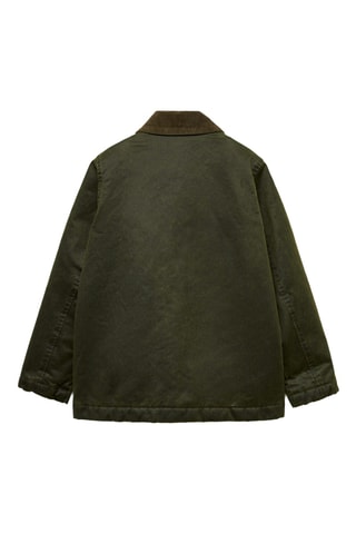 Parka effet ciré - Kaki