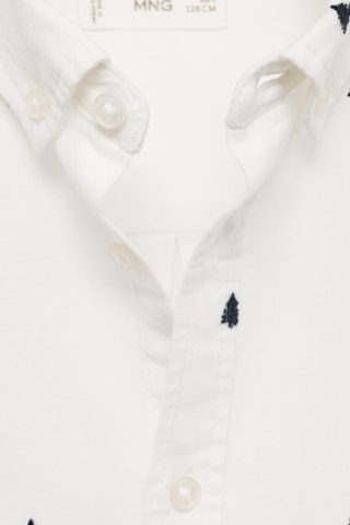 Chemise détails brodés - Ecru