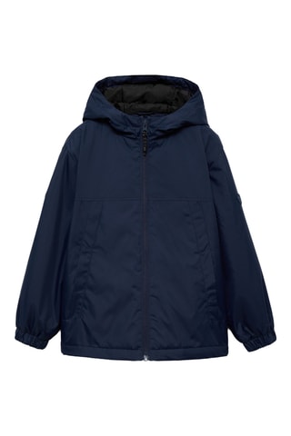 Anorak à capuche - Bleu marine