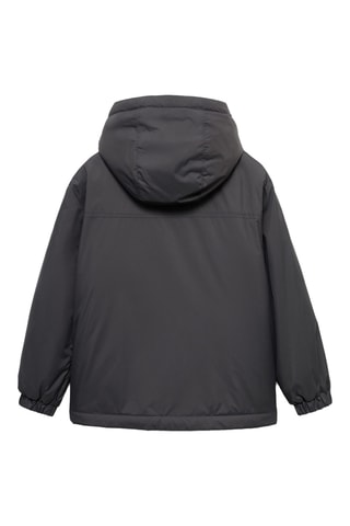 Anorak à capuche - Anthracite